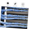 Homoyoyo 1Roll Reusable Cable Ties with Hook and Loop Fastener Self-gripping Cable Straps Meters for Cord Management and Wire Organization in Home and Office view 4