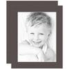 10x13 Weatherwood/Chestnut Custom Mat for Picture Frame with 6x9 Opening Size (Mat Only, Frame NOT Included) - 2 Pack view 1