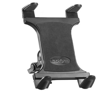 Tackform Fast Track Base Mount - Universal Tablet Holder | Compatible with All iPad mini/Air/Pro, Galaxy Devices, More | Short Reach Arm | (ONLY Compatible Fast Track Brackets)