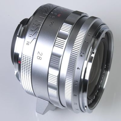 Voigtlnder Voigtlander VM 28mm f/1.5 Nokton Asph Type II Silver