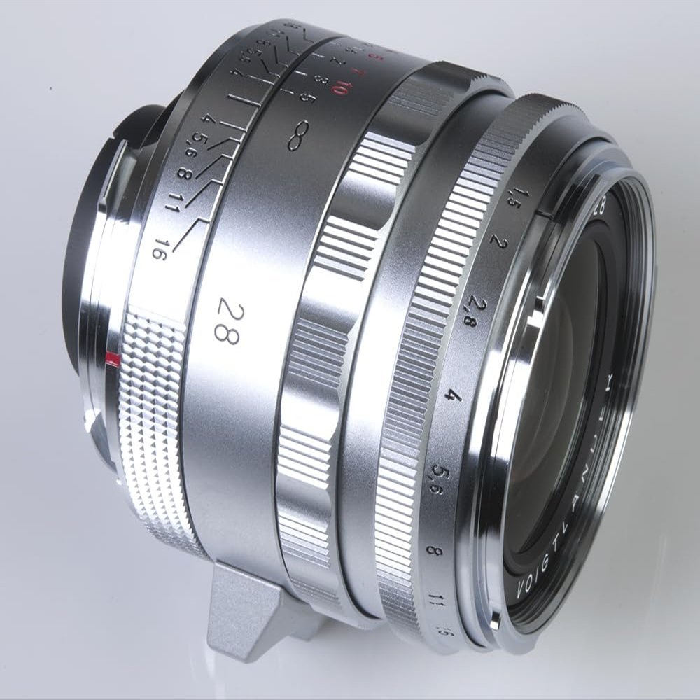 Voigtlnder Voigtlander VM 28mm f/1.5 Nokton Asph Type II Silver