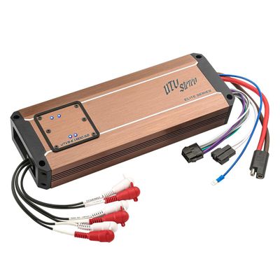 UTV Stereo Elite Series 1600 Watt 5 Channel Marine Grade Apmlifier - Best Off-Road Amp on The Market