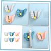 ORFOFE 6pcs Punch Wall-Mounted Broom Hanger and Mop Hook Traceless Mop Racks for Organizing Cleaning Tools in Home Garage Kitchen and Office view 3
