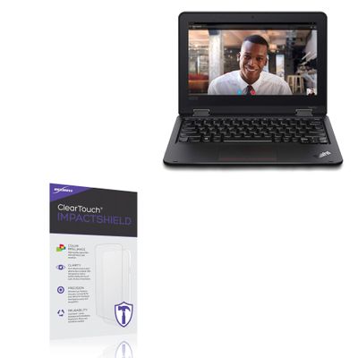 BoxWave Screen Protector Compatible with Lenovo ThinkPad Yoga 11e (5th Gen) (11.6 in) - ClearTouch ImpactShield (2-Pack), Impenetrable Screen Protector Flexible Film
