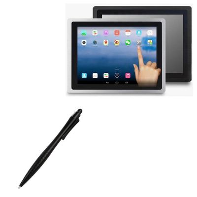 BoxWave Stylus Pen Compatible with Geekland GK-NWY-NT10F-AND (10 in) - DirectTip Resistive Stylus, DirectTip Resistive Stylus - Jet Black