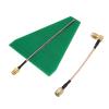 Zunate UWB Ultra Wideband Log Periodic Antenna, 1.35-9.5GHz, 15W 5-6dB, with Adapter Cable for Router and WLAN Conversion view 1