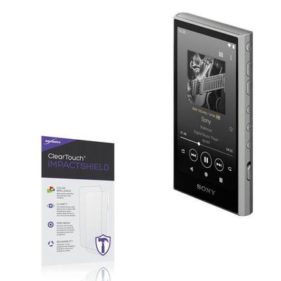 BoxWave Screen Protector Compatible with Sony Walkman (NW-A306) - ClearTouch ImpactShield (2-Pack), Impenetrable Screen Protector Flexible Film