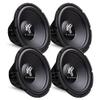 Hifonics 4 HFX12D4 12" 2400W Car Audio DVC Subwoofers Power Bass Subwoofers view 1