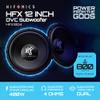 Hifonics 4 HFX12D4 12" 2400W Car Audio DVC Subwoofers Power Bass Subwoofers view 2