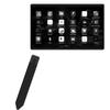 BoxWave Stylus Pouch Compatible with JOYING JY-UZD15N8-AR (15.1 in) - Stylus PortaPouch, Pen Stylii Holder Carrier Portable Self-Adhesive - Jet Black view 1