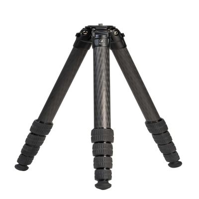 Revic Hunter Carbon Fiber Tripod, 5-Section, 62" Max Height, 1.26" Tube Diameter, Interchangeable Feet (PD-G2056)