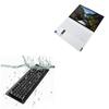 BoxWave Keyboard Compatible with Lenovo Yoga Slim 7i Carbon - AquaProof USB Keyboard, Washable Waterproof Water Resistant - Jet Black view 1