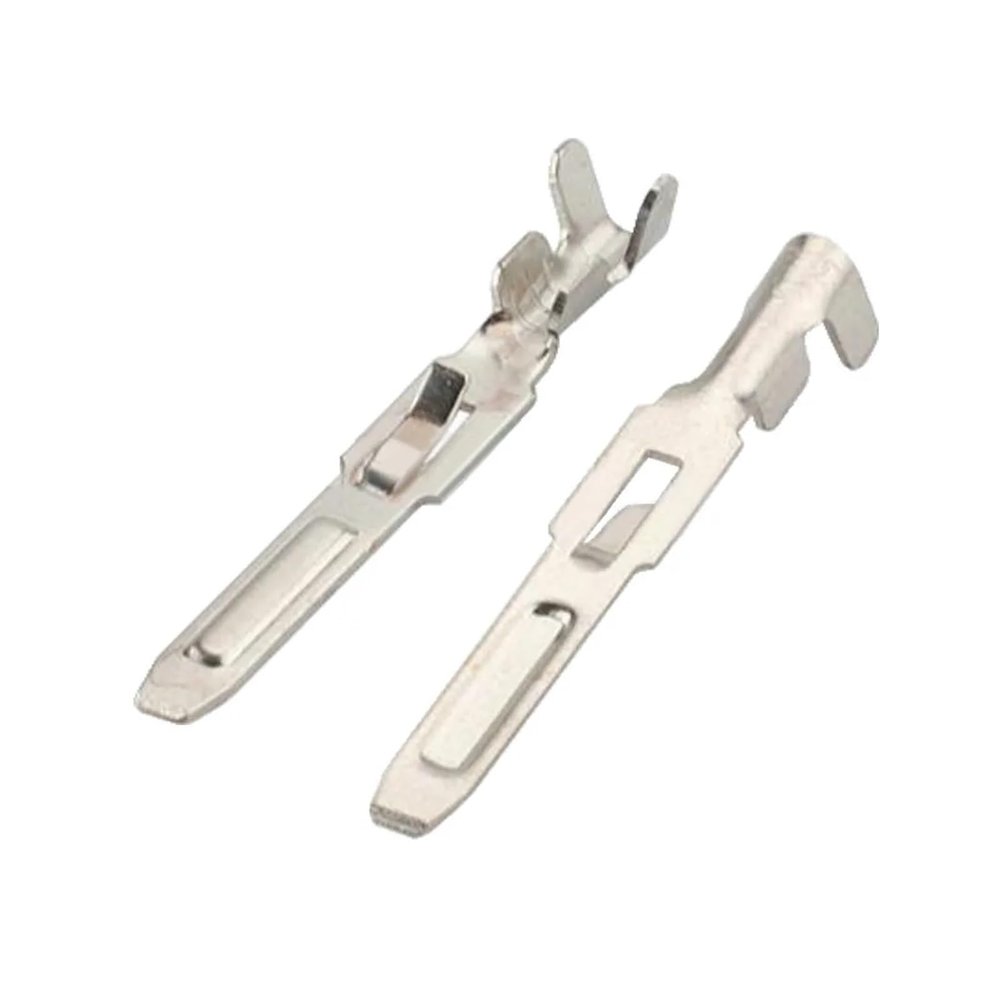 Milkweed Multi-Purpose 50 PCS 3.0 Series Male Insert Plug-Type Terminal 0.5 Thick Tinned DJ612-3x0.5A Plugs