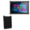 BoxWave Case Compatible with Geekland GK-ST10UW-I7 (10 in) - SlipSuit, Soft Slim Neoprene Pouch Protective Case Cover - Jet Black view 1
