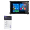 BoxWave Screen Protector Compatible with MobileDemand xTablet Flex 10A - ClearTouch ImpactShield (2-Pack), Impenetrable Screen Protector Flexible Film view 1