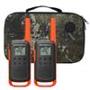Motorola Talkabout T275 Two-Way Radios (2-Pack)  25 Mile Range, Rechargeable, Outdoor walkie Talkie, NOAA Weather Alerts, VOX, Earpieces & Case  Survival Ready for Bug Out Bags & Emergency Prep view 1