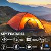 Motorola Talkabout T275 Two-Way Radios (2-Pack)  25 Mile Range, Rechargeable, Outdoor walkie Talkie, NOAA Weather Alerts, VOX, Earpieces & Case  Survival Ready for Bug Out Bags & Emergency Prep view 4