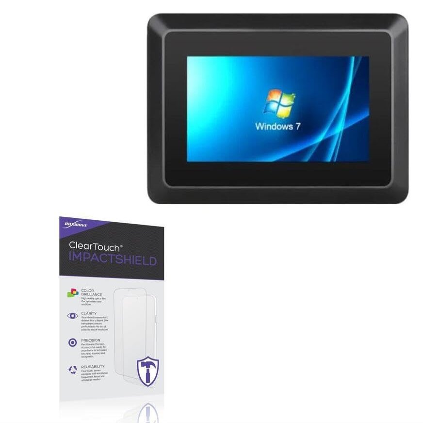 BoxWave Screen Protector Compatible with Geekland GK-NXT7WIN-Q2 (7 in) - ClearTouch ImpactShield (2-Pack), Impenetrable Screen Protector Flexible Film