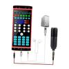 Homoyoyo 1pc A1 Mobile Phone Sound Card Metal Corner Protectors Voice Changer Effects Computer Sound Cards Sound Cards Phone Voice Disguiser Portable Telephone Red view 3