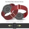 Laband 18mm Braided Stretchy Nylon Watch Band Compatible with Garmin Venu 2S/Venu 3S/Venu 4 41mm/Vivoactive 4S/Vivomove 3S/Forerunner 255S/Forerunner 265S,Quick Release Loop Soft Strap for Women Men view 3