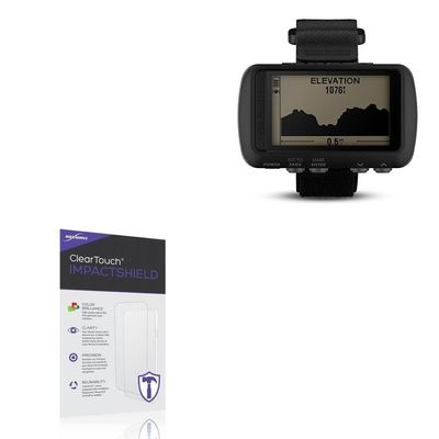 BoxWave Screen Protector Compatible with Garmin Foretrex 601 - ClearTouch ImpactShield (2-Pack), Impenetrable Screen Protector Flexible Film