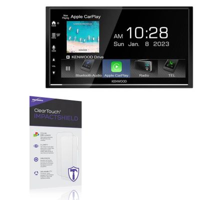 BoxWave Screen Protector Compatible with Kenwood DMX7709S - ClearTouch ImpactShield (2-Pack), Impenetrable Screen Protector Flexible Film