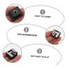 4pcs Hot Shoe Mount Bracket for Light Quick Release Thread Adapter for Camera Accessories Construction for Use view 4