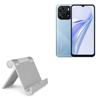 BoxWave Stand and Mount Compatible with Blackview Wave 6C - VersaView Aluminum Stand, Portable, Multi Angle Viewing Sturdy