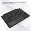 Yunir Bluetooth Tablet Keyboard Rechargeable, Magnetic Portable Backlight Keyboard with Touchpad, for Pro 3 4 5 6 7, 60hr Battery and 10M 32.8ft Working Distance (Black) view 3