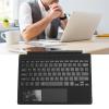 Yunir Bluetooth Tablet Keyboard Rechargeable, Magnetic Portable Backlight Keyboard with Touchpad, for Pro 3 4 5 6 7, 60hr Battery and 10M 32.8ft Working Distance (Black) view 4