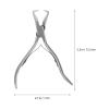Baluue Hair Styling Pliers Set 2 Pack Needle Nose Pliers Hair Extension Opener Removal Tool Salon Supply Kit view 2