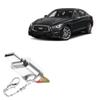 BoxWave Adapter Compatible with Infiniti 2020 Q50 Display (Upper 8 in) - Micro SD Card miniReader, USB Type-C OTG Reader USB3.0 Adapter Keychain - Metallic Silver view 1