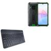 BoxWave Keyboard Compatible with Blackview BV6200 - SlimKeys Bluetooth Keyboard, Portable Thin with Chiclet-Style Keys - Jet Black view 1