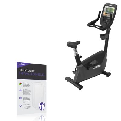BoxWave Screen Protector Compatible with Precor UBK 685 Upright Bike - ClearTouch ImpactShield (2-Pack), Impenetrable Screen Protector Flexible Film