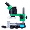 ZTBH Microscope Accessories Kit Simul Focal Trinocular Stereo Microscope Binocular Trinocular Microscope Soldering Microscopio Microscope Slides (Color : 55SB1512CTV14MP144A) view 1