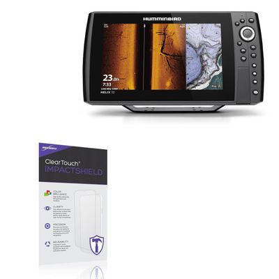 BoxWave Screen Protector Compatible with Humminbird Helix 10 G3N - ClearTouch ImpactShield (2-Pack), Impenetrable Screen Protector Flexible Film