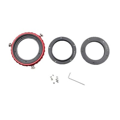 ZTBH Microscope Accessories Kit M42 M48 M54 Camera Regulator CAA 360 Degree Rotator 3 in 1 Microscope Telescope Photography Angle Adjuster Microscope Slides (Color : M54 Set)