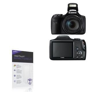 BoxWave Screen Protector Compatible with Canon PowerShot SX540 HS - ClearTouch ImpactShield (2-Pack), Impenetrable Screen Protector Flexible Film