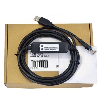 USB-FR-E500 Applicable Communication Download Data Cable Inverter Debugging Cable Dual chip Design Industrial Grade 3 Meters