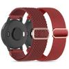 2 Pack Nylon Bands Compatible With Garmin Vivoactive 6/5/3/Forerunner 570 42mm/165/55/645/245 Music Watch Band, 20mm Soft Elastic Nylon Bands Replacement for Garmin Venu/Venu Sq/Venu Sq 2 Women Men view 1