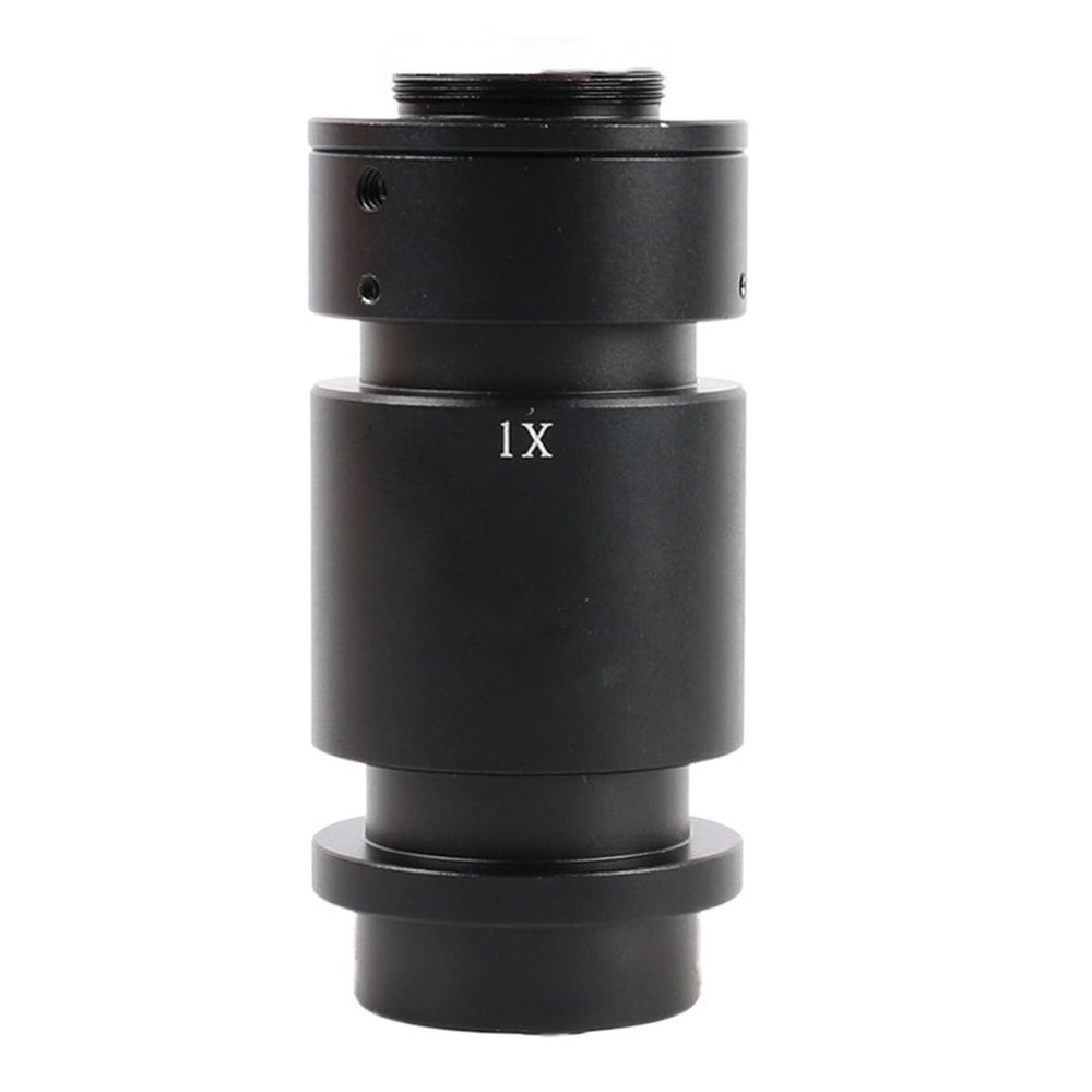 Joebo Microscope Kit 0.4X 1X Industry Monocular Lens Adapter for CCD Video Microscope Camera 200X/500X Lens Microscope Lens Adapters (Color : 1X)