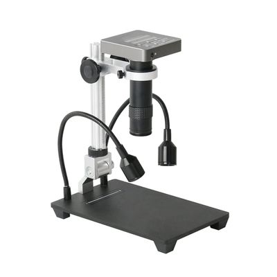 JOEBO Microscope Kit 48MP Digital Microscope Camera, Bracket Stand Microscope Lens Adapters (Color : 37MP VGA HDMI)