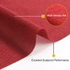 FINDUFA 96" x 54" Speaker Grill Cloth, Stereo Grill Mesh Fabric Dustproof Replacement for Custom Cabinets Speaker Cloth Restoration Home Audio Decor Subwoofer Covers Red view 4