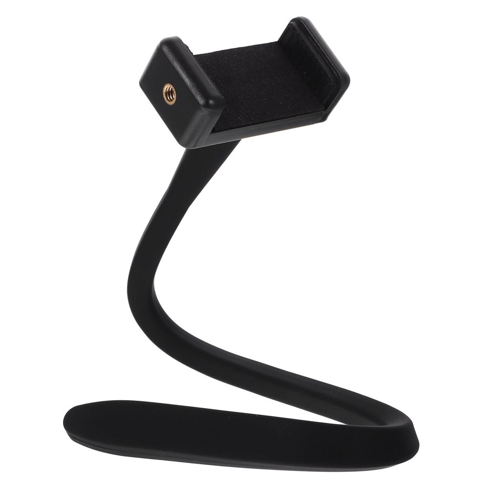 Housoutil Flexible Phone Holder Gooseneck Versatile Clip Stand for Treadmills Strollers and More Lightweight and Portable Mobile Phone Mount for Secure Device Support