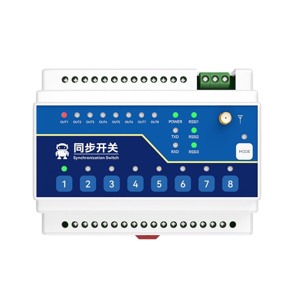 433MHz SX1262 Lora 2Way Switch Input Output E860-DTU(2020-400SL) A RS485 Long Distance 10km Industrial Grade AC 85265V