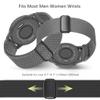Laband 18mm Braided Stretchy Nylon Watch Band Compatible with Garmin Venu 2S/Venu 3S/Venu 4 41mm/Vivoactive 4S/Vivomove 3S/Forerunner 255S/Forerunner 265S,Quick Release Loop Soft Strap for Women Men view 3