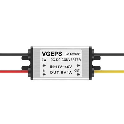 12V24V to 9V5A Power Step-Down Module 12V to 9V DC Transformer 24V to 9V car Converter (Color : 12V 24V to 9V 1A, Size : 12V 24V_9V)