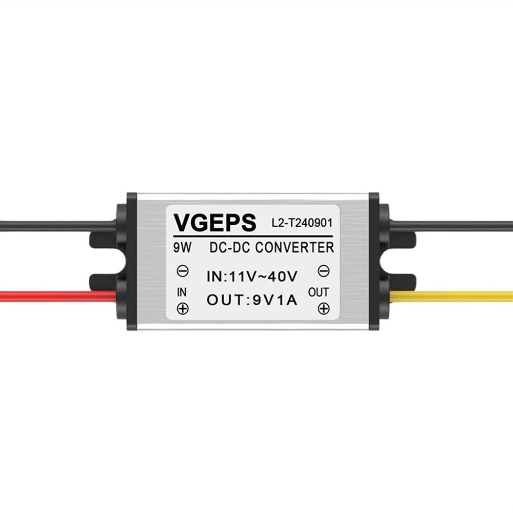 12V24V to 9V5A Power Step-Down Module 12V to 9V DC Transformer 24V to 9V car Converter (Color : 12V 24V to 9V 1A, Size : 12V 24V_9V)