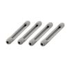 FOMIYES 4pairs Silicone Non-Slip Glasses Leg Covers Anti-Slip Ear Hooks for Eyewear Comfortable Gray Silicone Sleeves for Daily and Sports Use view 1