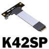ADT-Link Pcie 4.0 M.2 NVMe to PCI Express x4 Extender Adapter Cable with Metal Shield for PCIe x4 SSD RAID, LAN, Capture Cards to M.2(Ultra SSD, M-Key) Extension (K42SW, 25cm) view 4